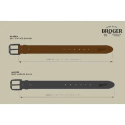 Bælte – Broger Alaska Brun