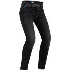 Kevlarbukser – PMJ Caféracer Washed Sort