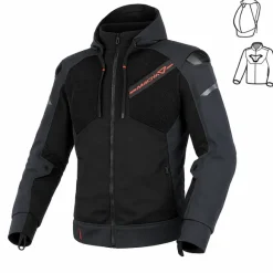 Macna Brero Motorcykeljakke Blå/Sort