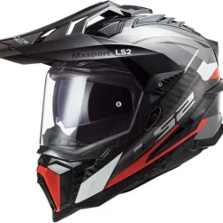 MC-Enduro-/ADV-hjelm – LS2 MX701 Explorer C Frontier Titan Red