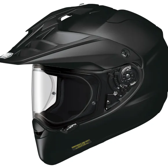 MC-Enduro-/ADV-hjelm – Shoei Hornet-ADV06 Blank Sort