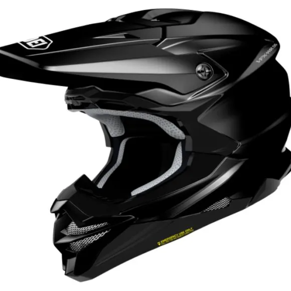 MC-Enduro-/ADV-hjelm – Shoei VFX-WR 06 Blank Sort