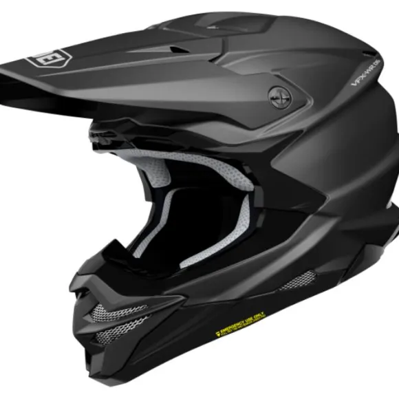 MC-Enduro-/ADV-hjelm – Shoei VFX-WR 06 Mat Sort