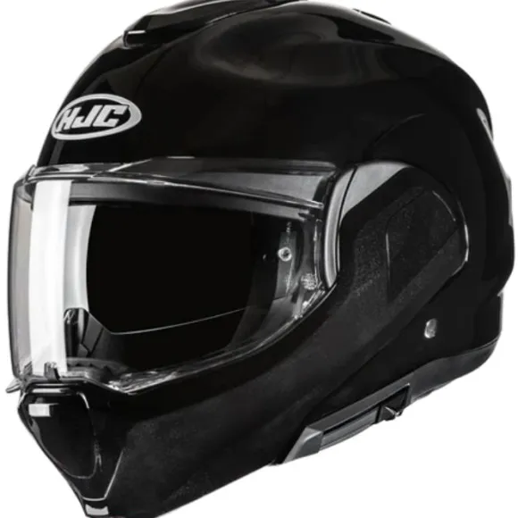 MC Flip Up hjelm – HJC F100 Metal Black