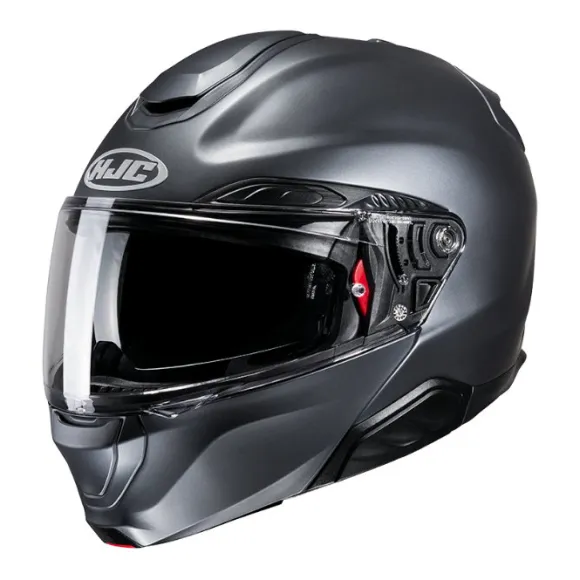 MC Flip Up hjelm- HJC RPHA 91 Semi Flat Anthracite