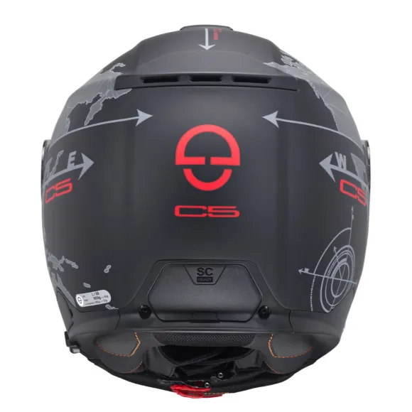 MC Flip Up hjelm – Schuberth C5 Globe Black