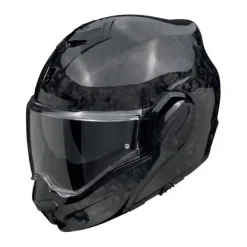 MC Flip Up Hjelm – Scorpion EXO-Tech Evo Onyx Carbon