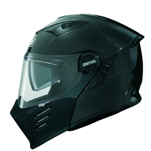 MC Flip Up hjelm – Simpson Darksome Carbon 22.06