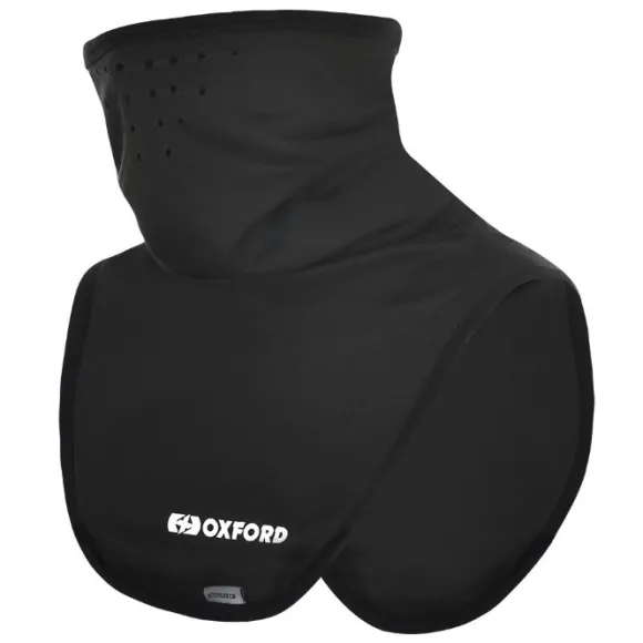 MC-Halsrør – Oxford Deluxe Neck Tube Micro Fleece Sort CA130
