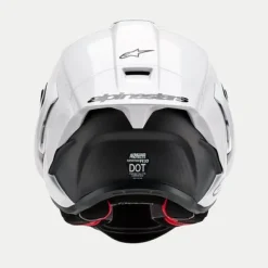 MC-hjelm fullface – Alpinestars Supertech R10 Hvid Carbon