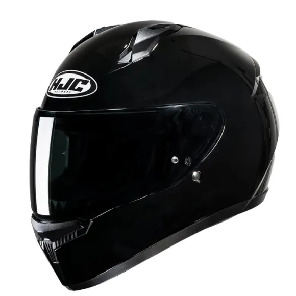 MC-hjelm fullface – HJC C10 Metal Black