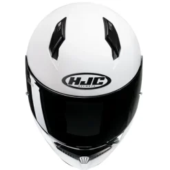 MC-hjelm fullface – HJC C10 White