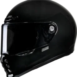 MC-hjelm fullface – HJC V10 Blank sort