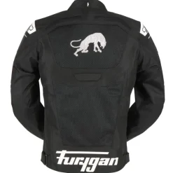 MC-Jakke – Furygan Atom Vented Evo Sort/Hvid