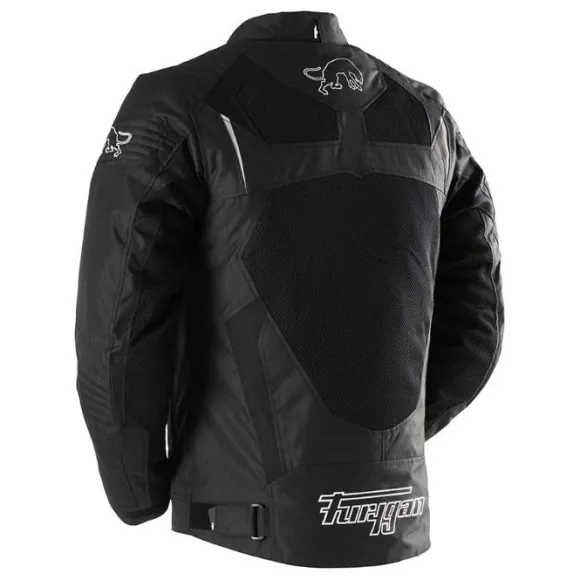 MC-Jakke – Furygan WB08 Vented+ Sort/Hvid