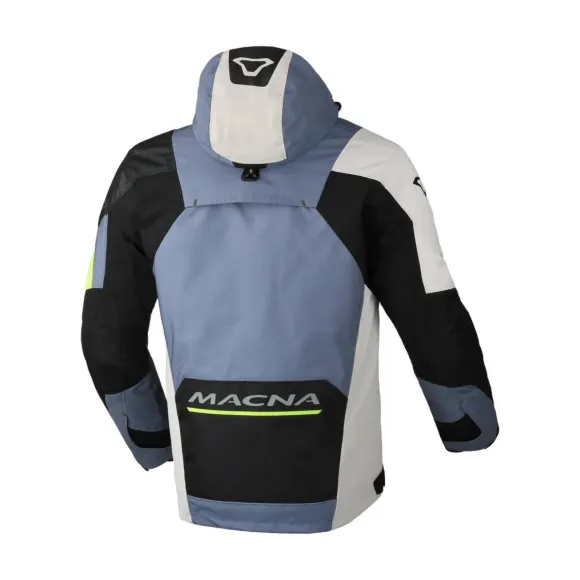 MC-Jakke – Macna Angle 2.0 Grå/Gul