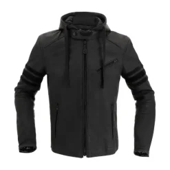 MC-Læderjakke – Richa Toulon Black Edition