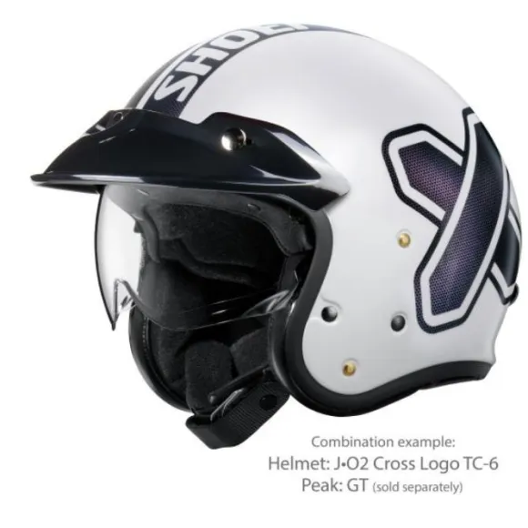 MC-Pilothjelm – Shoei J.O2 Cross Logo 2 TC-6