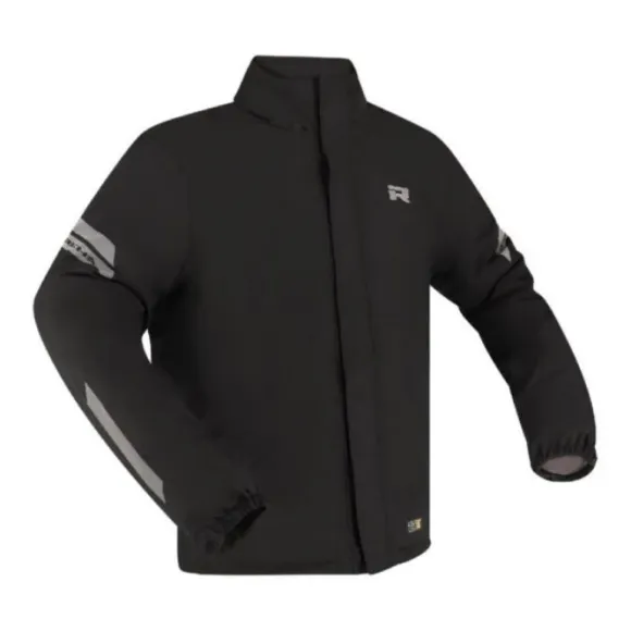 MC-Regnjakke – Richa Rain Stretch 2L Hoodie Sort