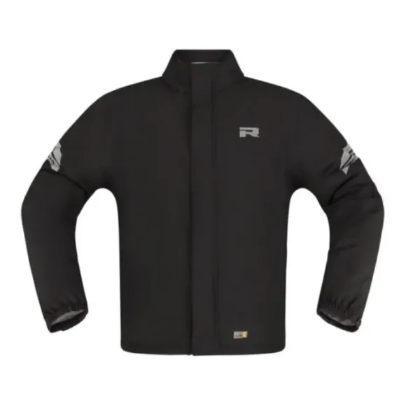 MC-Regnjakke – Richa Rain Stretch 2L Hoodie Sort