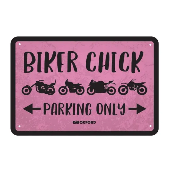 MC-Skilte – Oxford Garageskilt – Biker Chick OX366