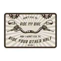 MC-Skilte – Oxford Garageskilt – Don’t Ask To Ride My Bike OX372