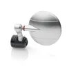 MC-Spejl – Rizoma Spy-R Ø80 Styrende Spejl Sølv BS285A