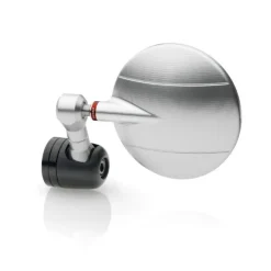 MC-Spejl – Rizoma Spy-R Ø80 Styrende Spejl Sølv BS285A