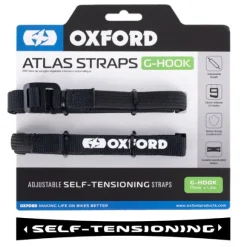 Oxford – Atlas G-Hook 17mm x 1.2M Black (Pair) OX300