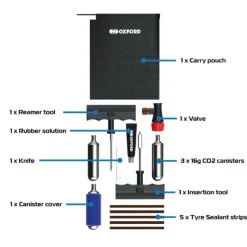 Oxford – CO2 Tyre Repair Kit OX720