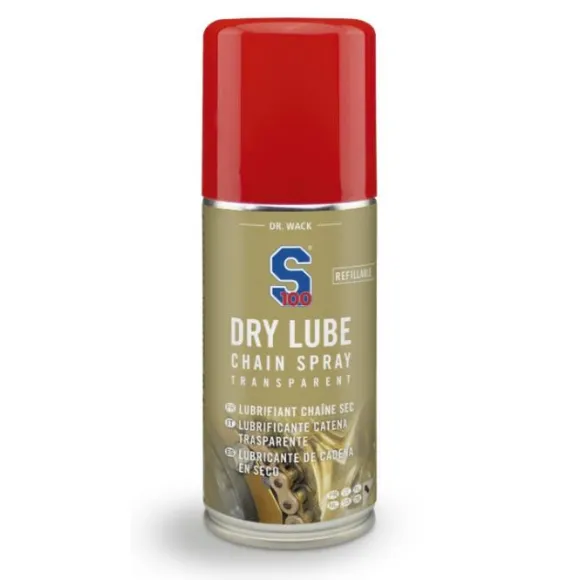 S100 – Dry Lube Chain Spray 100ml