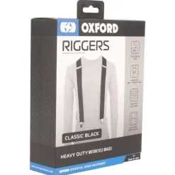 Seler til MC-bukser – Oxford Riggers Classic Sort CA060